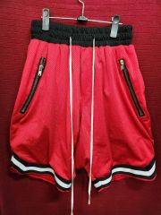 1996ー97 CHICAGO BULLS シカゴブルズハーフパンツRUSH黒赤 - メルカリ