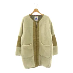 ケープハイツ CAPE HEIGHTS ベテル フリースジャケット ノーカラー ジップアップ S カーキベージュ CHW211846221 /NR ■OS ■SHのサムネイル