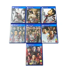 龍が如くシリーズ PS4 7本セット 極 極2 3 4 5 6 7 まとめ売り SEGA Yakuza Kiwami Kiwami2 Yakuza3 4 5 6 7 動作確認済 人気シリーズ
