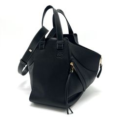 美品 LOEWE ロエベ パズル 2WAY バッグ レザー ネイビー アナグラム