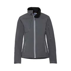 ラッセルアスレチック レディース アウター ジャケット・ブルゾン Russell Athletic Russell WomensLadies Bionic Soft Shell Jacket Ironのサムネイル