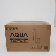 【未開封】AQUA -アクア- キャニスタークリーナー AQC-CT1A ブラック コード式掃除機 ∴WK2123のサムネイル