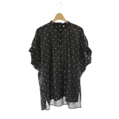 ジャーナルスタンダードレサージュ journal standard L'essage タックスリーブシャツ ブラウス ドット F ブラック /DF ■OSのサムネイル