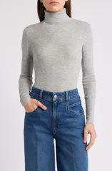 フェイバリット ドーター レディース トップス シャツ タートルネック ウール Favorite Daughter Amelia Rib Merino Wool Turtleneck Top Melaのサムネイル