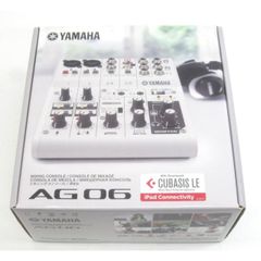 YAMAHA AG06 ミキシングコンソール オーディオインターフェイス - メルカリ