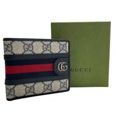 GUCCI オールドグッチ オフィディア 長財布 シェリーライン GG柄