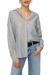 ベラダール レディース トップス シャツ Bella Dahl Oversize Pocket Shirt Shimmer Olive オリーブのサムネイル