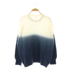 ロンハーマン Ron Herman RHC 24AW Fade Pullover Knit ニット セーター チャコール ホワイト /ES ■OSのサムネイル