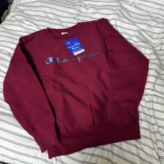 ふ*ー様 袖目無し オレンジ チャンピオン リバースウィーブ スウェット