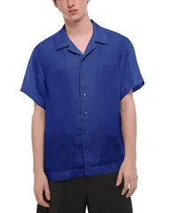 ヘルムート ラング メンズ トップス シャツ リラックスフィット Helmut Lang Relaxed Fit Shirt Cobalt コバルトのサムネイル