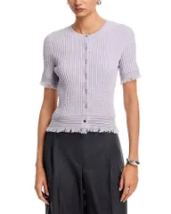 ラグアンドボーン レディース アウター カーディガン セーター rag bone Ayan Cardigan Sweater Lavender ラベンダーのサムネイル
