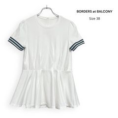BORDERS AT BALCONY×DANSKIN ティアードトップブラウス - メルカリ