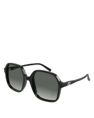 ヴァレンティノ レディース アクセサリー サングラス・アイウェア Valentino Garavani Valentino Geometric Sunglasses 56mm Black ブラックのサムネイル