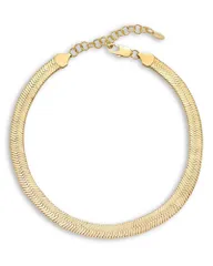 エティカ レディース アクセサリー ネックレス・チョーカー・ペンダントトップ レース Ettika Snake Smootherringbone Chainecklace 1821 Gold ゴールドのサムネイル