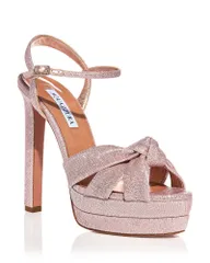 アクアズーラ レディース シューズ サンダル プラットフォーム Aquazzura Womens Nina Platform Sandals Light Blush ブラッシュのサムネイル