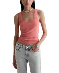 エージー レディース トップス タンクトップ AG Essential Tank Top Orange Spritz オレンジのサムネイル