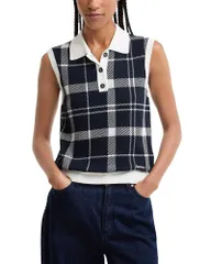 バブアー レディース アウター ニット・セーター ノースリーブ Barbour Allerdale Sleevelessweater Multi Check マルチカラーのサムネイル