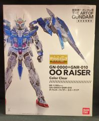 반다이 MG 1/100/기동전사 건담전 THE ART OF GUNDAM 도쿄 회장 한정 기동전사 건담 00 더블 오라이저 칼라 클리어
