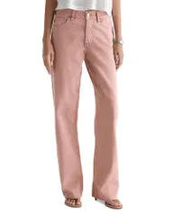 エージー レディース ボトムス デニムパンツ ジーンズ AG Hattie High Rise Barrel Jeans in Sulfur Sparkling Rose Sulfur Sparkliのサムネイル