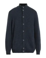 グランサッソ メンズ アウター カーディガン GRAN SASSO Blue Gray グレーのサムネイル