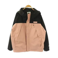 ミルクフェド MILKFED. BACK LOGO BICOLOR MOUNTAIN PARKA マウンテンパーカー ジャンパー M ピンクベージュ ブラック /ES ■OS