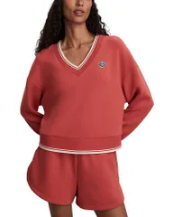 バーレイ レディース アウター パーカー・スウェット シャツ クロップド Varley Blithe Cropped Sweatshirt Baked Appleのサムネイル