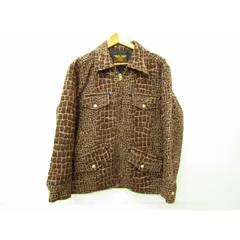CALEE キャリー CROCODILE PATTERN SPORTS TYPE WOOL JACKET クロコ スポーツジャケット サイズ：M★FG7971のサムネイル