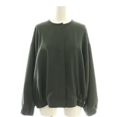 フローレント FLORENT OZAWA TWILL VERNO CREW NECK FLYING BLOUSE ブラウス ノーカラー シャツ 00 チャコールグレー /DF ■OSのサムネイル