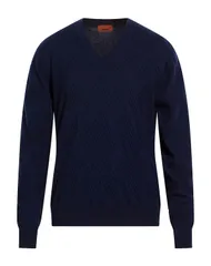 ミッソーニ メンズ アウター カーディガン カシミヤニット MISSONI Midnight Blue ブルーのサムネイル