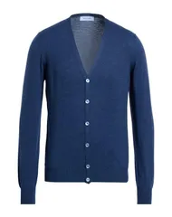 グランサッソ メンズ アウター カーディガン GRAN SASSO Navy ネイビーのサムネイル