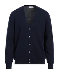 グランサッソ メンズ アウター カーディガン GRAN SASSO Midnight Blue ブルーのサムネイル