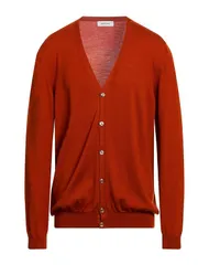 グランサッソ メンズ アウター カーディガン GRAN SASSO Reddish Brown ブラウンのサムネイル