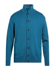 ザノーネ メンズ アウター カーディガン ZANONE Deep Teal ティールのサムネイル