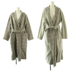ドレステリア DRESSTERIOR ドレステリア 2way リバーシブル ベルテッド ノーカラー ガウンコートのサムネイル