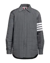トムブラウン メンズ アウター ジャケット・ブルゾン パファージャケット THOM BROWNE Gray グレーのサムネイル