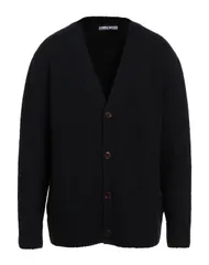 アクネ ストゥディオズ メンズ アウター カーディガン ACNE STUDIOS Black ブラックのサムネイル