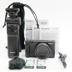 SONY ZV-E10 VLOGCAM + GP-VPT2BT アクセサリー付き - メルカリ