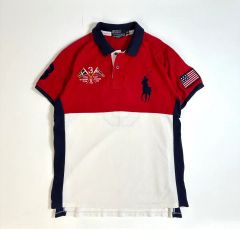ほぼ未使用✨ラルフローレン 現行QRタグ 半袖スウェット ベージュM