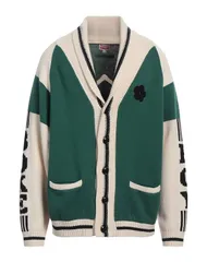 ケンゾー メンズ アウター カーディガン KENZO Green グリーンのサムネイル