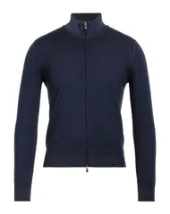 グランサッソ メンズ アウター カーディガン ファスナー付きニット GRAN SASSO Midnight Blue ブルーのサムネイル