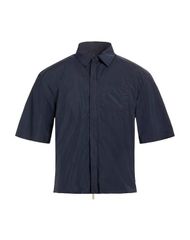 ケイウェイ メンズ トップス シャツ KWAY Midnight Blue ブルー