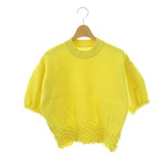 machatt マチャット ヘッジホッグプルオーバー イエロー - メルカリ