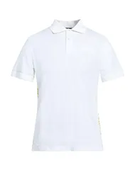 ヴェルサーチ メンズ トップス ポロシャツ VERSACE JEANS COUTURE White ホワイトのサムネイル
