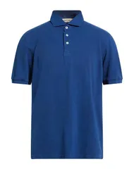 グランサッソ メンズ トップス ポロシャツ GRAN SASSO Bright Blue ブルーのサムネイル