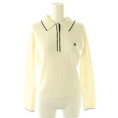 her lip to Pique Polo Knit Top - メルカリ