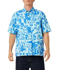 リップカール メンズ トップス シャツ Rip Curliquid Trips Mason Short Sleeve Woven Shirt Royal Blue ブルーのサムネイル