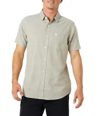リップカール メンズ トップス シャツ Rip Curl Classic Surf Ourtime Short Sleeve Woven Shirt Surplus Green グリーンのサムネイル