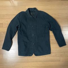 無印 木の実から作ったカポック混モールスキン カバーオール 試着のみ
