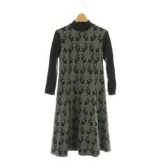 ヴィヴィアンタム VIVIENNE TAM ドラゴン ジャガード ワンピース ひざ