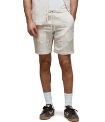 サイコバニー メンズ ボトムス ハーフパンツ・ショーツ ショートパンツ リネン Psycho Bunny Brad Linen Blend 7 Inseam Shorts Pristineのサムネイル